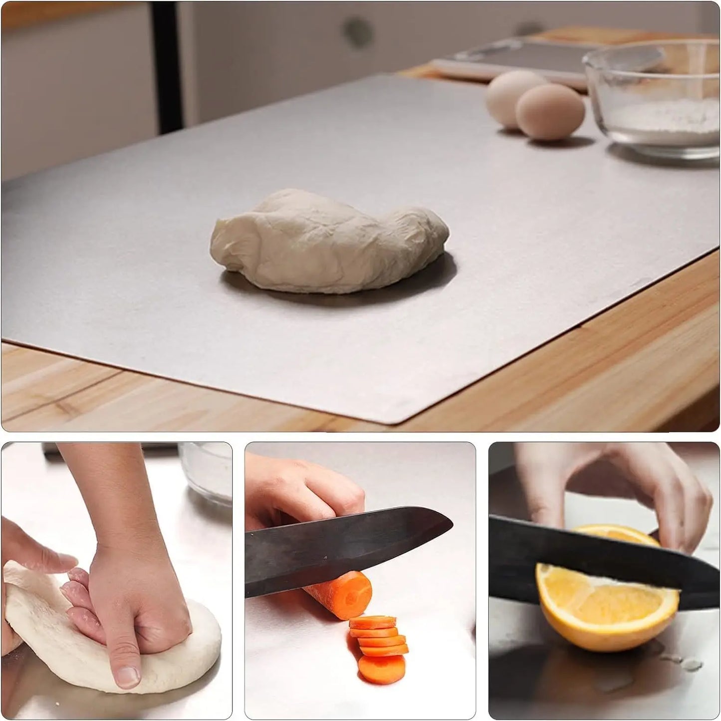 Novaro Pro 304 Stainless Steel Cutting Board