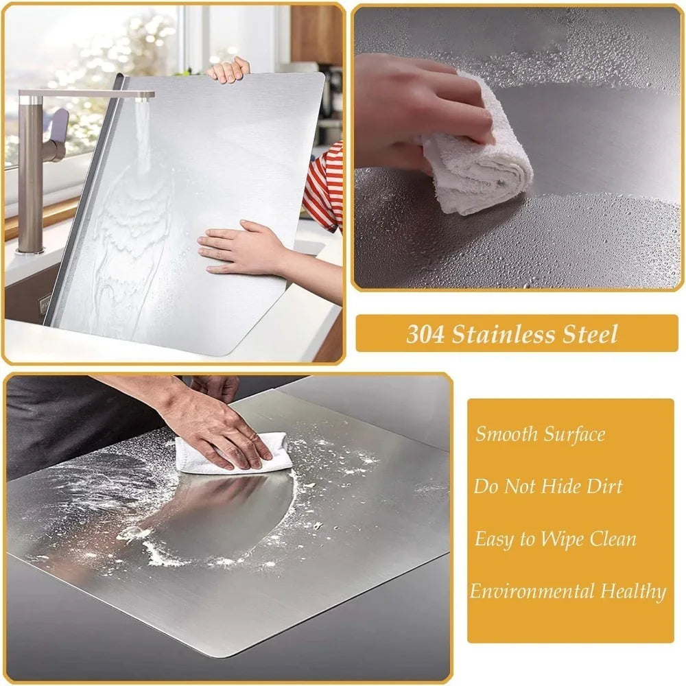 Novaro Pro 304 Stainless Steel Cutting Board