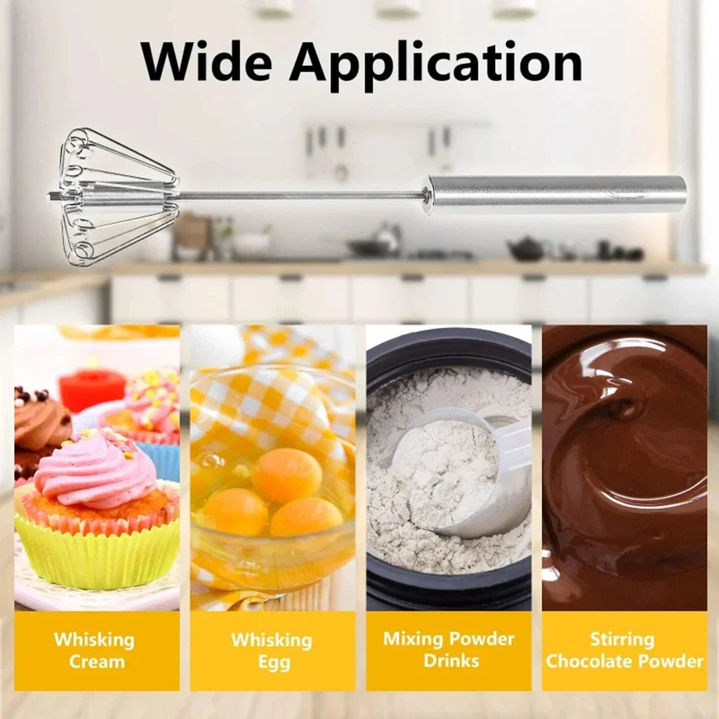 Novaro 304 Stainless Steel Automatic whisk