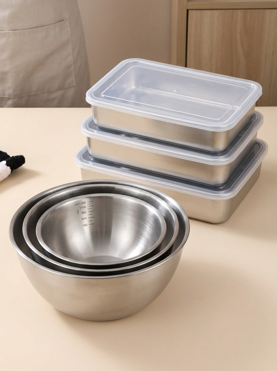 Novaro Stainless Steel Food Containers