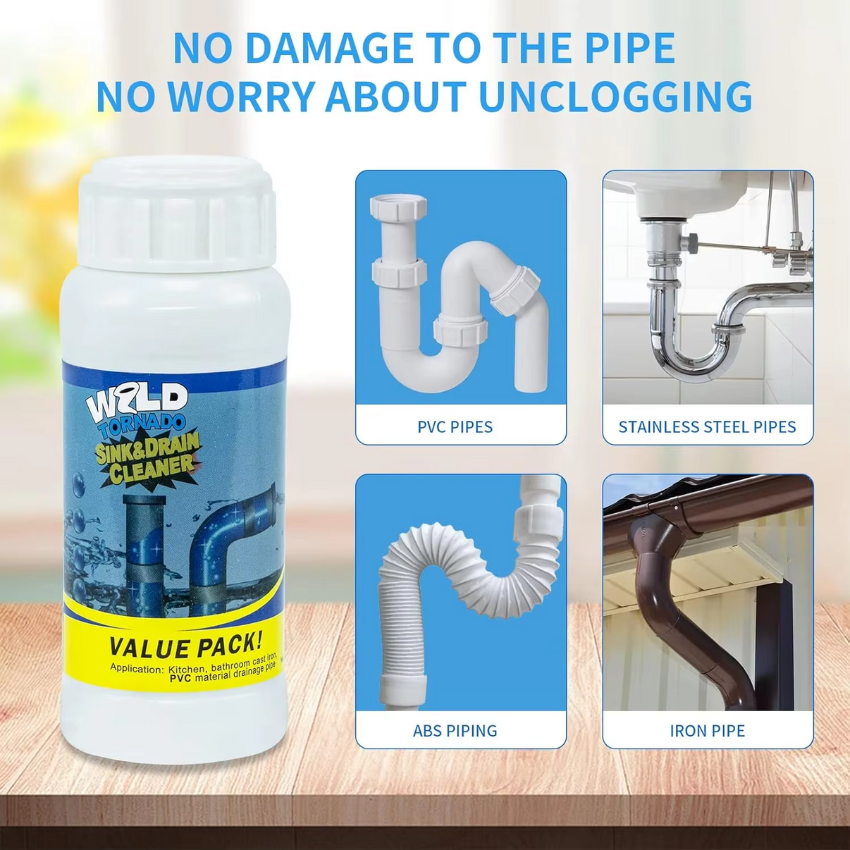 Pipe Unclogging Powder – FineDayOnline